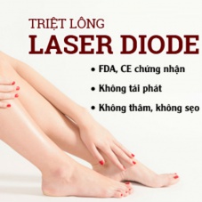 Triệt lông vĩnh viễn không đau với Diode Laser